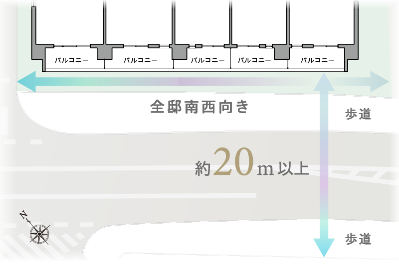 立地概念図