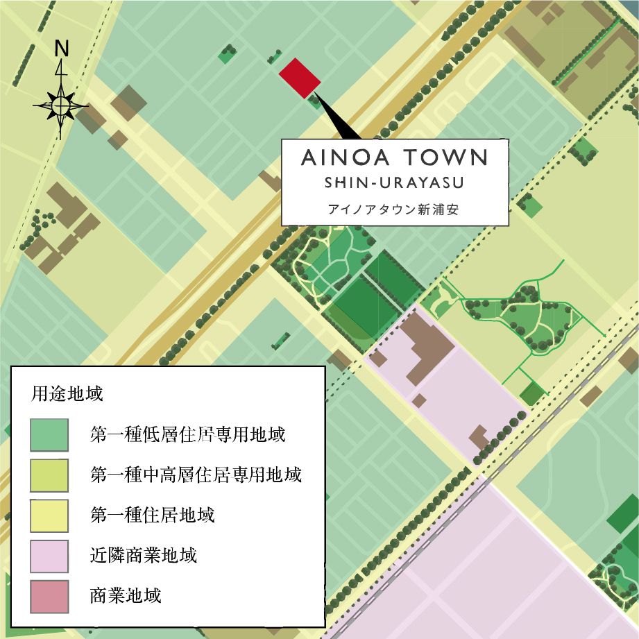 浦安市公式webサイト　都市計画図